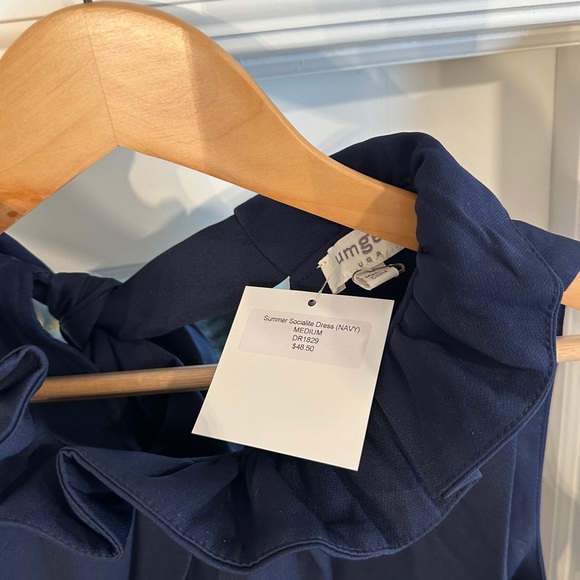 NWT Navy Dress size Medium - Picture 3 of 6